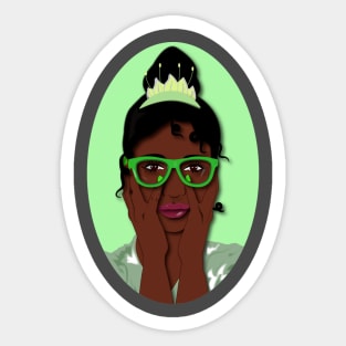 Black Girl Geeks:Tiana Sticker